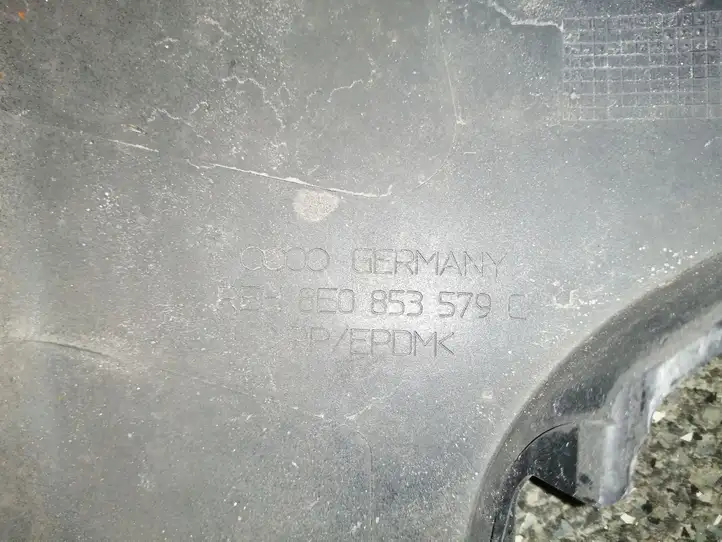 Audi A4 S4 B7 8E 8H (2004 - 2009) 8E0853579C Наружная отделка заднего порога — фото 4