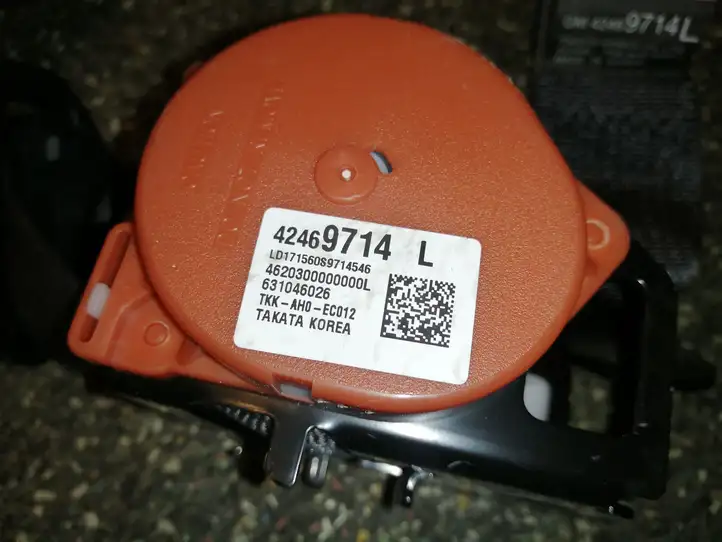 Opel Mokka X (2016 - 2019) 42469714L Задний ремень безопасности — фото 2