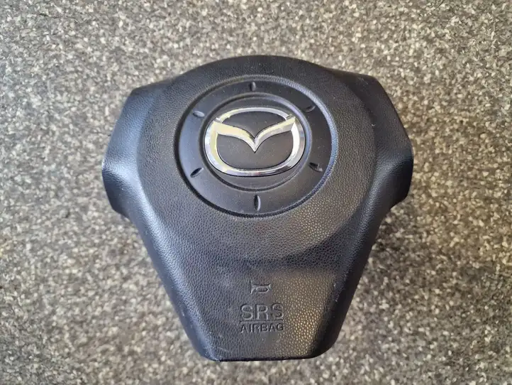 Mazda 3 I (2003 - 2006) Подушка безопасности руля — фото 3