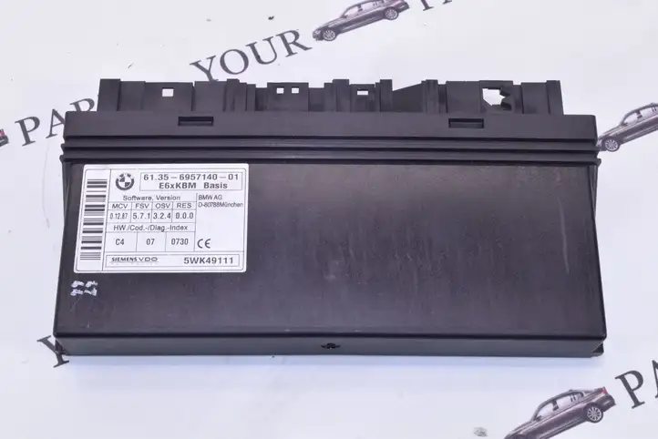 BMW 5 E60 E61 (2004 - 2010) 6135695714001 Модуль комфорта — фото 1