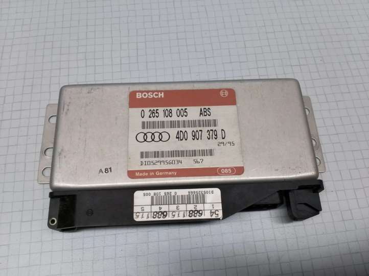 0265108005 Audi A6 S6 C5 4B ABS valdymo blokas