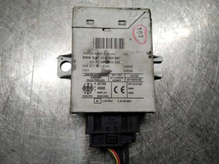 61356905667 BMW 3 E46 Imobilaizerio valdymo blokas