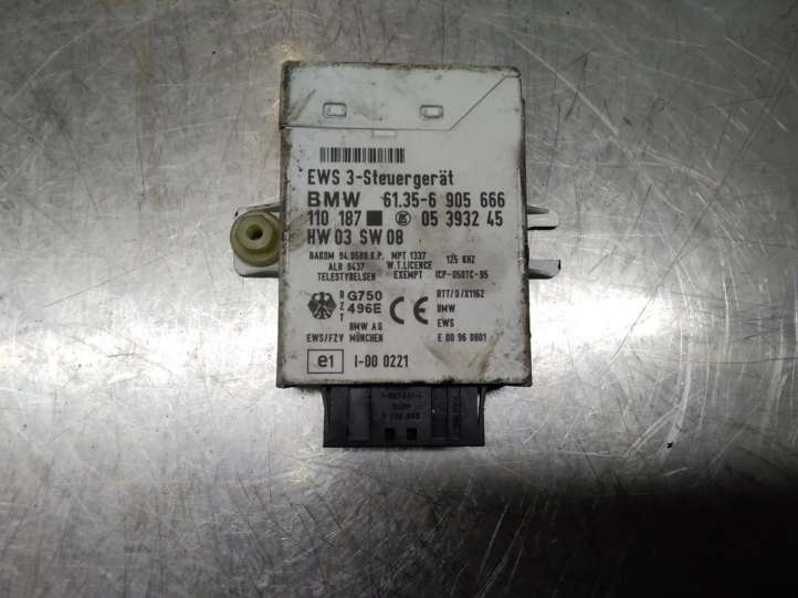 61356905666 BMW 3 E46 Imobilaizerio valdymo blokas