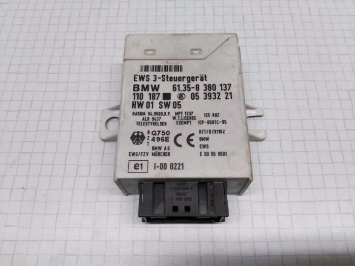 61358380137 BMW 5 E39 Imobilaizerio valdymo blokas