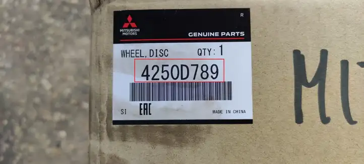 Mitsubishi Eclipse Cross (2018 - ) 4250D789 Легкосплавный колесный диск R18 — фото 6