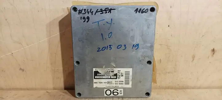 Toyota Yaris (1999 - 2003) 8966152060 Блок управления двигателем (ЭБУ) — фото 4