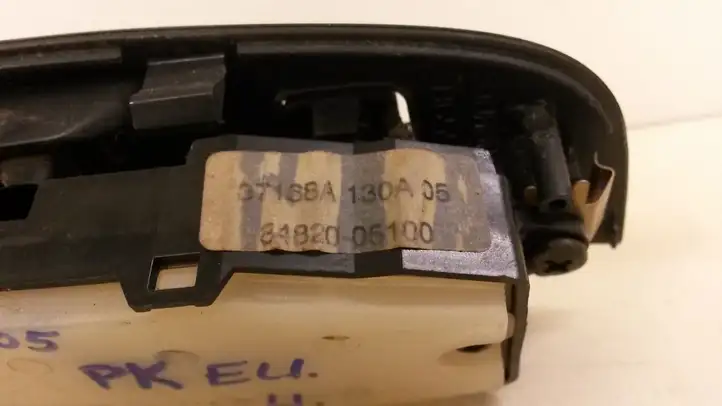 Toyota Avensis T250 (2003 - 2006) 8482005100 Блок кнопок стеклоподъемников — фото 4