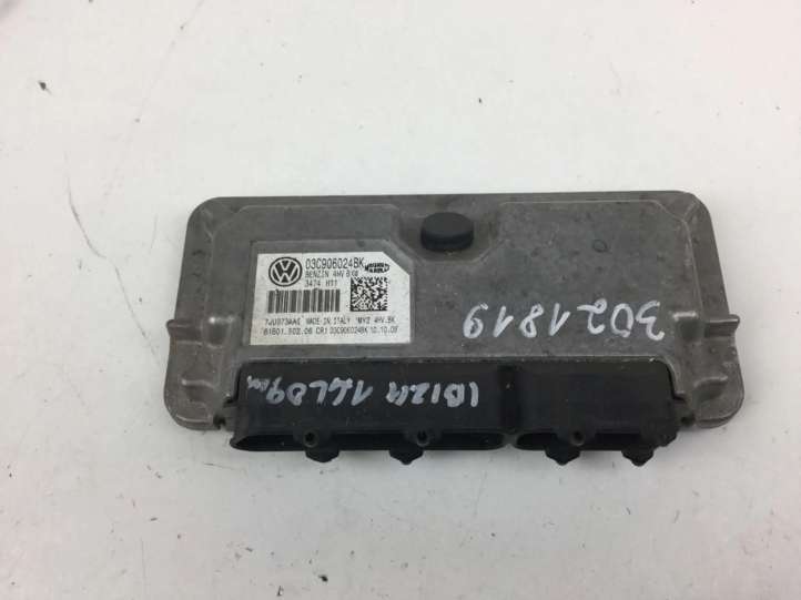 Seat Ibiza IV (6J,6P) (2008 - 2017)  03C906024BK Блок управления двигателем ECU