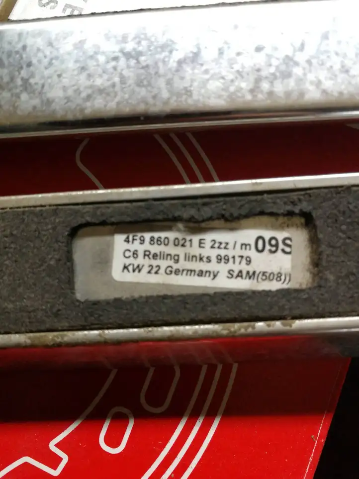 Audi A6 S6 C6 4F (2004 - 2008) 4F9860021E Рейлинги крыши — фото 2
