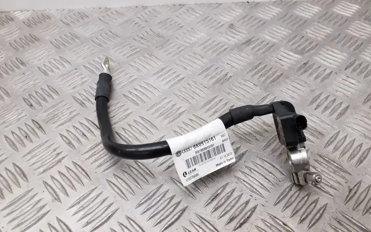 Audi A6 Allroad C7 (2012 - 2014) 8X0915181 Минусовой провод аккумулятора — фото 1