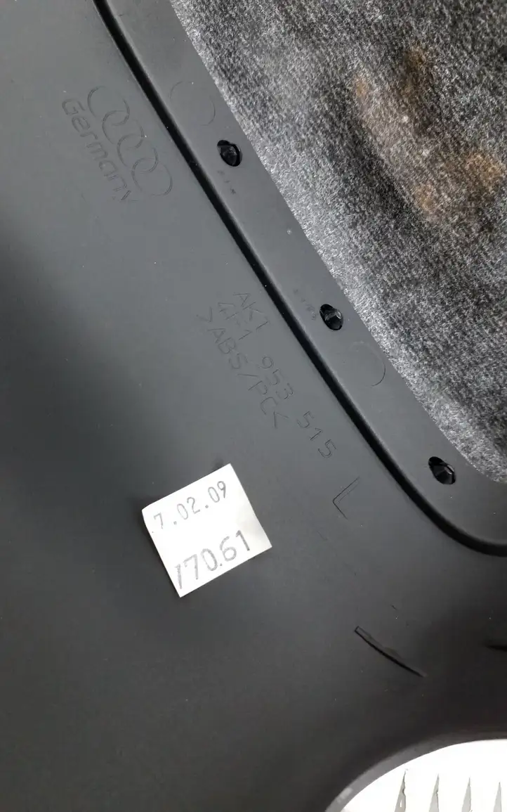 Audi A6 S6 C6 4F (2008 - 2011) 4F1953515L Обшивка рулевой колонки — фото 4