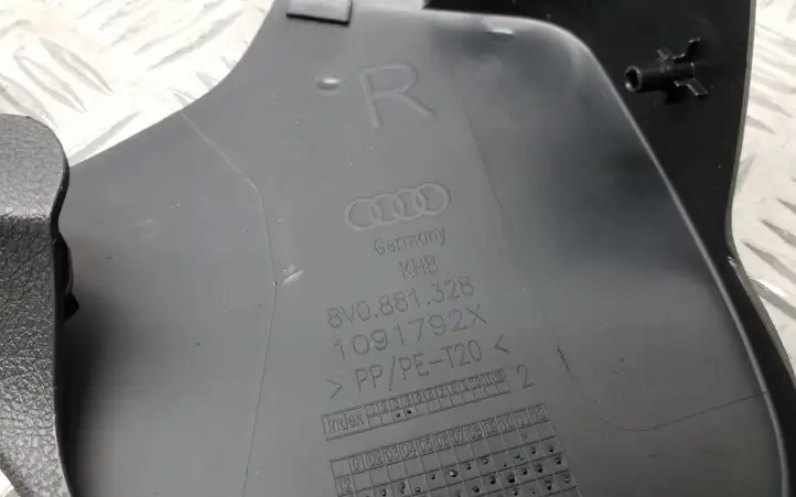 Audi A3/S3 8V (2016 - 2020) 8V0881328 Обшивка сидений — фото 3
