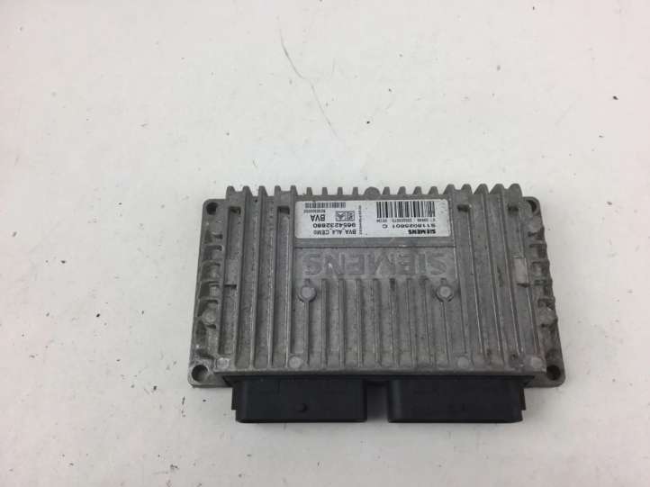 Citroen C4 (2004 - 2008)  9654232880 Блок управления двигателем ECU