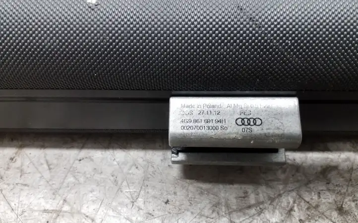 Audi A6 Allroad C7 (2012 - 2014) 4G9861691 Шторка багажника (сетка) — фото 8