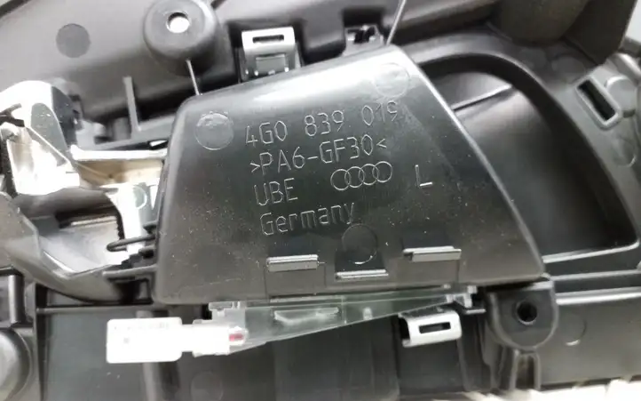 Audi A6 C7 (2011 - 2014) 4G0839019 Внутренняя ручка задней двери — фото 8