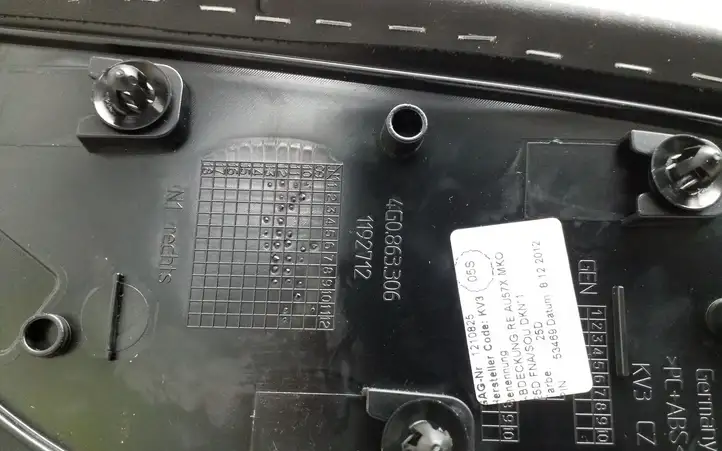 Audi A6 Allroad C7 (2012 - 2014) 4G0863306 Передняя боковая обшивка салона — фото 4