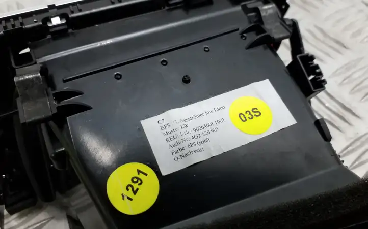 Audi A6 C7 (2011 - 2014) 4G2820901 Боковой воздушный дефлектор — фото 4
