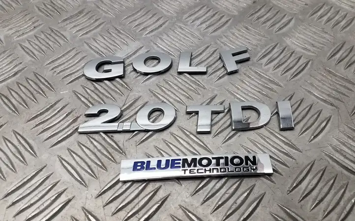 Volkswagen Golf VII (2013 - 2019)   Буквы модели