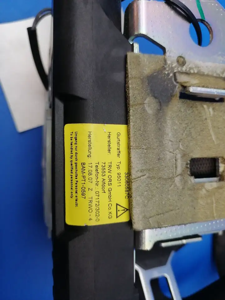 Mercedes-Benz C W204 (2007 - 2014) 33059929 Задний ремень безопасности — фото 8