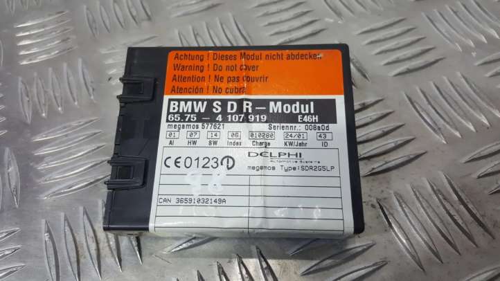 4107919 BMW 3 E46 Signalizacijos valdymo blokas