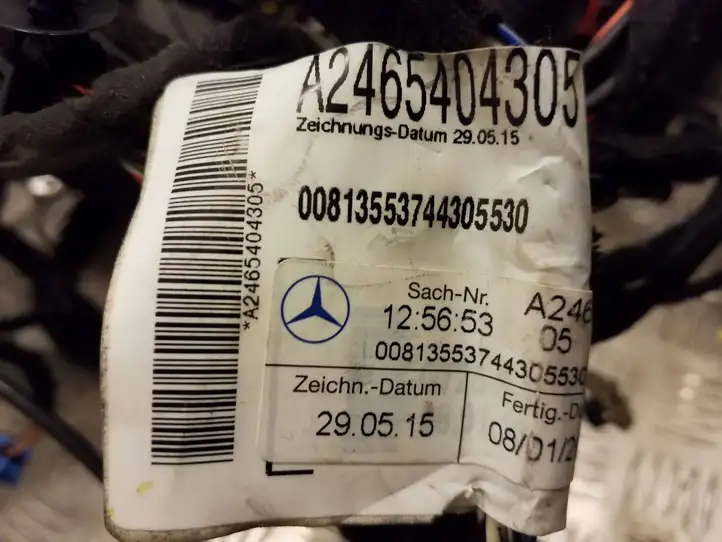 Mercedes-Benz B-class W246 (2014 - 2018) A2465400040 Прочая электропроводка — фото 4