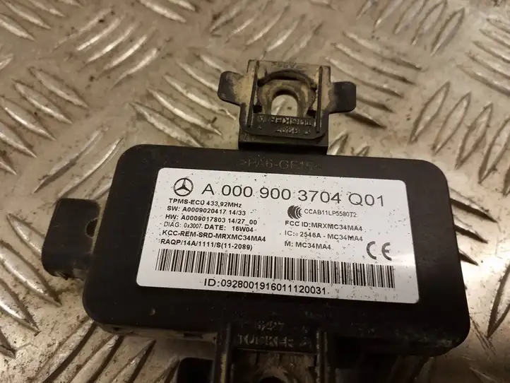 Mercedes-Benz B-class W246 (2014 - 2018) A0009003704 Блок управления TPMS — фото 2
