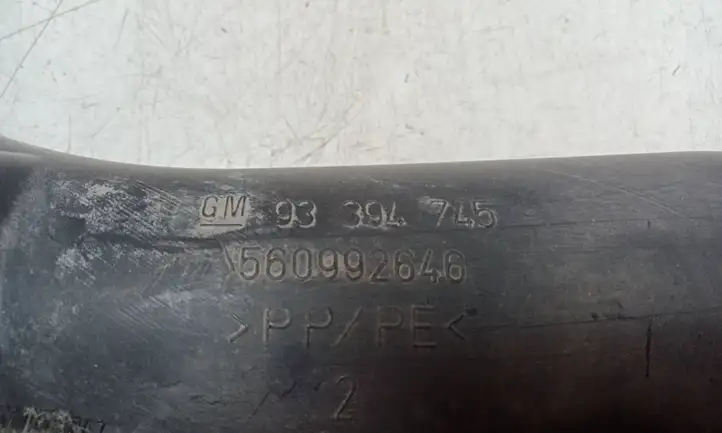 Opel Meriva A (2002 - 2006) 93394745 Трубка подачи воздуха — фото 3
