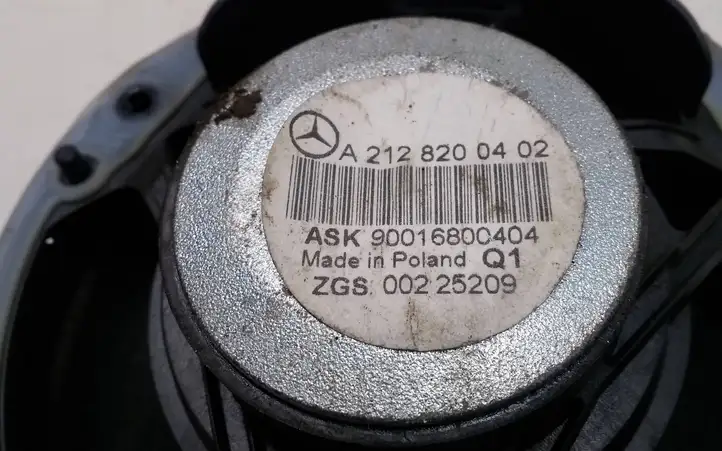 Mercedes-Benz E W212 (2009 - 2016) A2128200402 Динамики задних дверей — фото 2