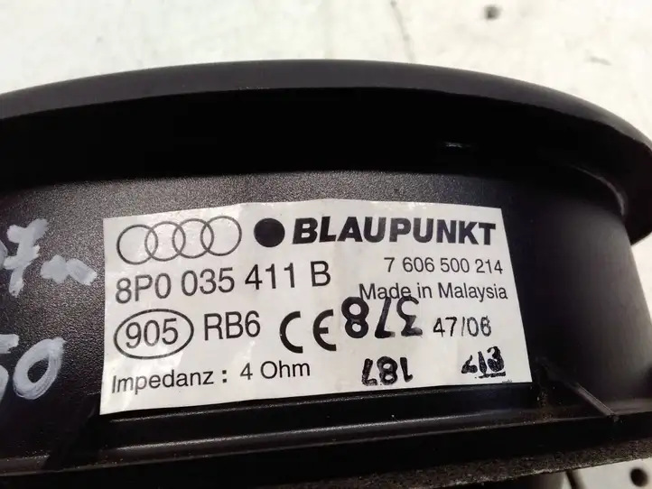 Audi A3/S3 8P (2004 - 2008) 8P0035411B Динамики задних дверей — фото 3