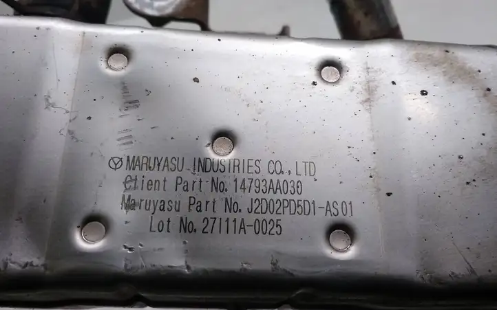 Subaru Outback (2009 - 2014) 14793AA030 Охладитель клапана EGR — фото 2