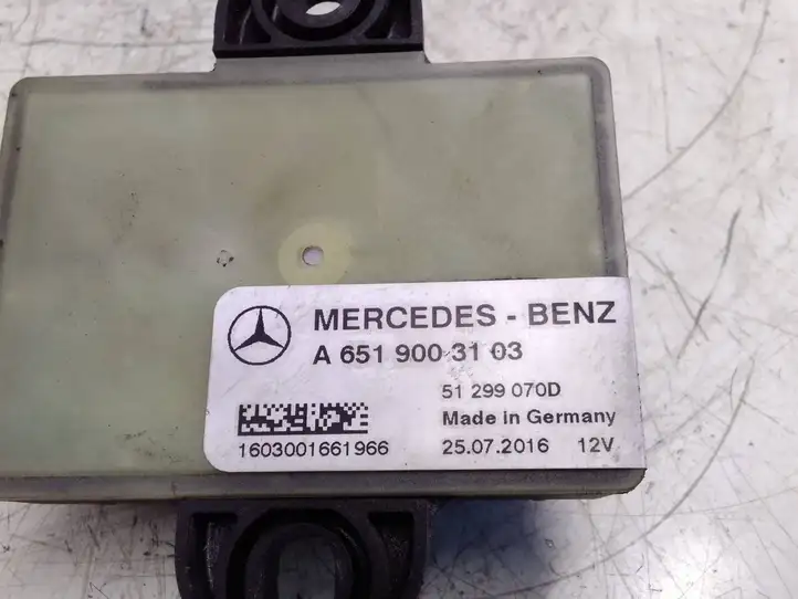 Mercedes-Benz GLA W156 (2013 - 2017) A6519003103 Реле накала свечей — фото 3