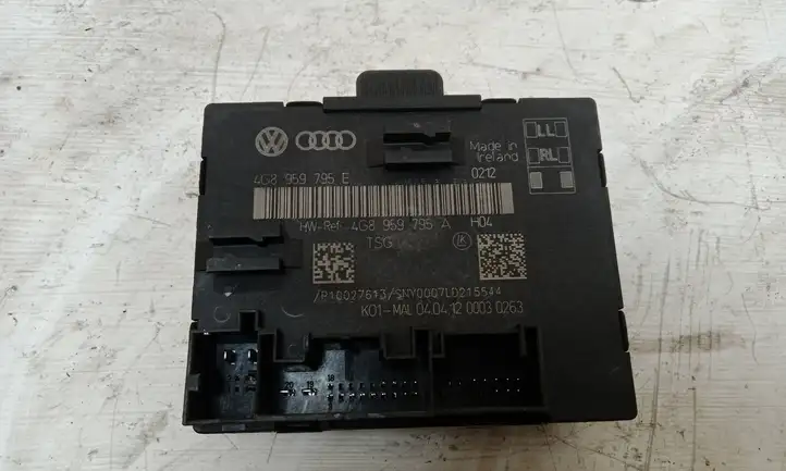 Audi A6 C7 (2011 - 2014) 4G8959795E Блок управления дверью — фото 3
