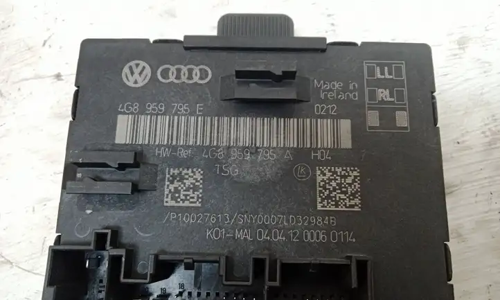 Audi A6 C7 (2011 - 2014) 4G8959795E Блок управления дверью — фото 1