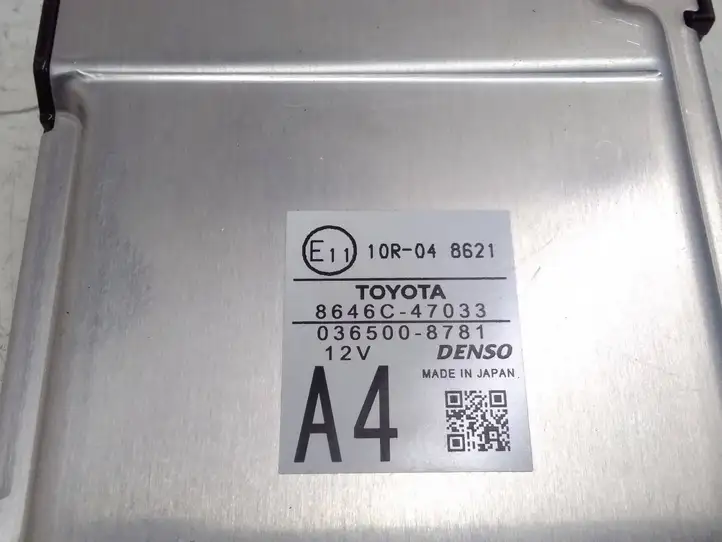 Toyota Prius (XW50) (2015 - ) 8646C47033 Камера в лобовом стекле — фото 3