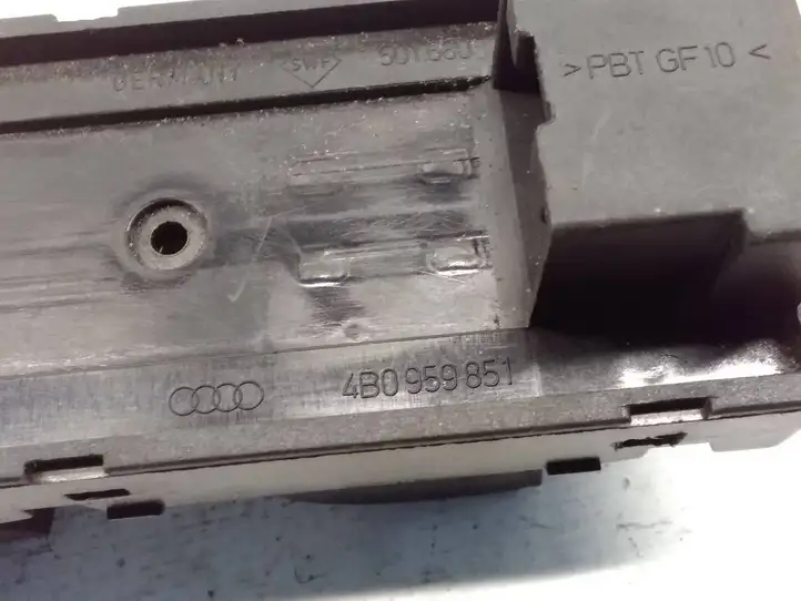 Audi A6 Allroad C5 (2000 - 2006) 4B0959851 Кнопка стеклоподъемников — фото 4
