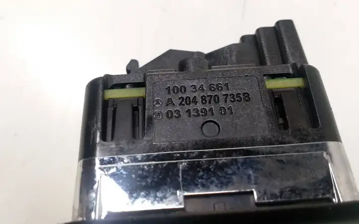 Mercedes-Benz E W212 (2009 - 2016) A2048707358 Блок кнопок стеклоподъемников — фото 2