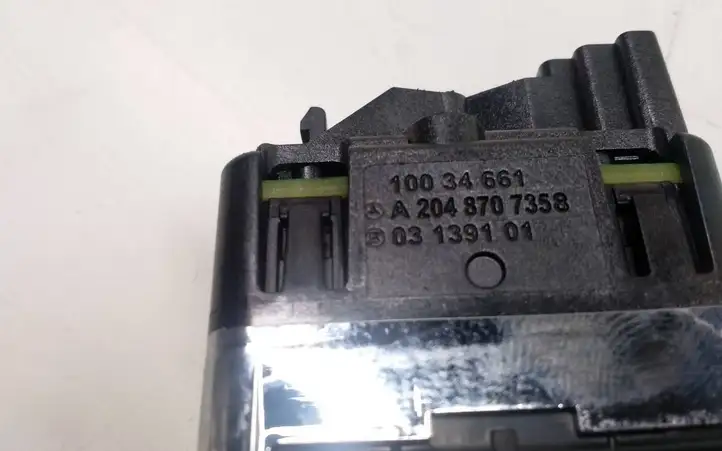 Mercedes-Benz E W212 (2009 - 2016) A2048707358 Блок кнопок стеклоподъемников — фото 2