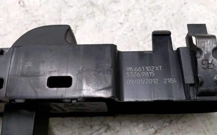 Peugeot 508 (2010 - 2014) 96661102XT Блок кнопок стеклоподъемников — фото 2