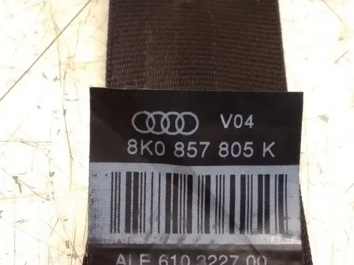 Audi A4 S4 B8 8K (2007 - 2011) 8K0857805K Задний ремень безопасности — фото 4