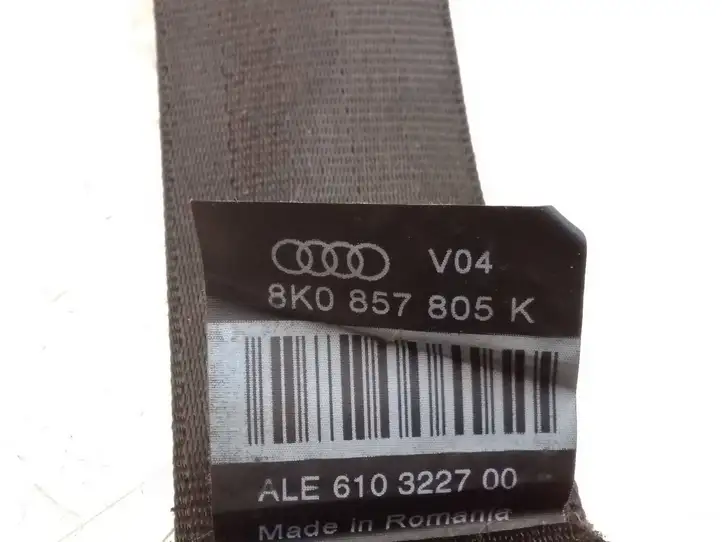 Audi A4 S4 B8 8K (2007 - 2011) 8K0857805K Задний ремень безопасности — фото 5