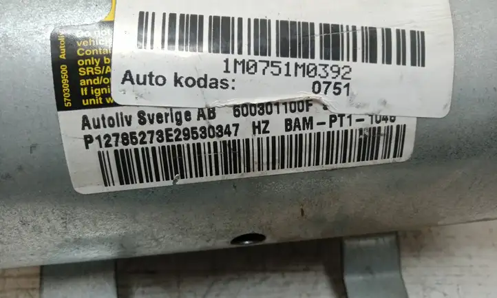 Saab 9-3 Ver1 (1998 - 2005) 600301100F Подушка безопасности пассажира — фото 3
