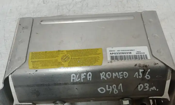 Alfa Romeo 156 (2002 - 2007) 60619540 Подушка безопасности пассажира — фото 6