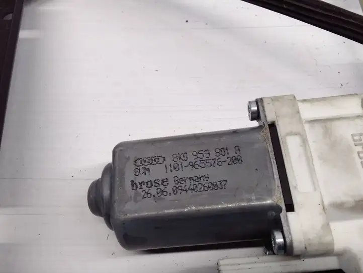 Audi A4 (2007 - 2011)  8K0959801A Передний комплект электрического механизма для подъема окна