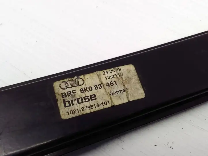 Audi A4 (2007 - 2011)  8K0959801A Передний комплект электрического механизма для подъема окна