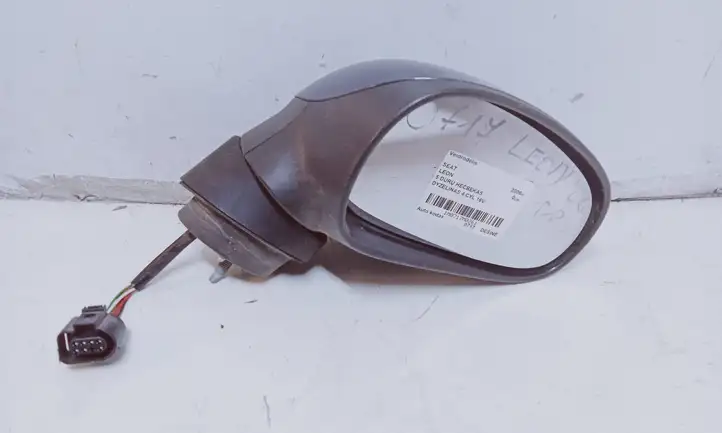 Seat Leon (1P) (2005 - 2012) 079010 Боковое зеркало с электроприводом — фото 1
