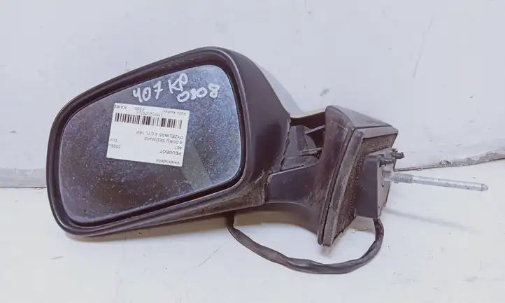 Peugeot 407 (2004 - 2011) Боковое зеркало с электроприводом — фото 1