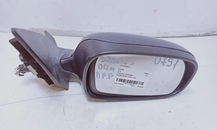 Saab 9-3 Ver1 (1998 - 2005) Боковое зеркало с электроприводом — фото 1