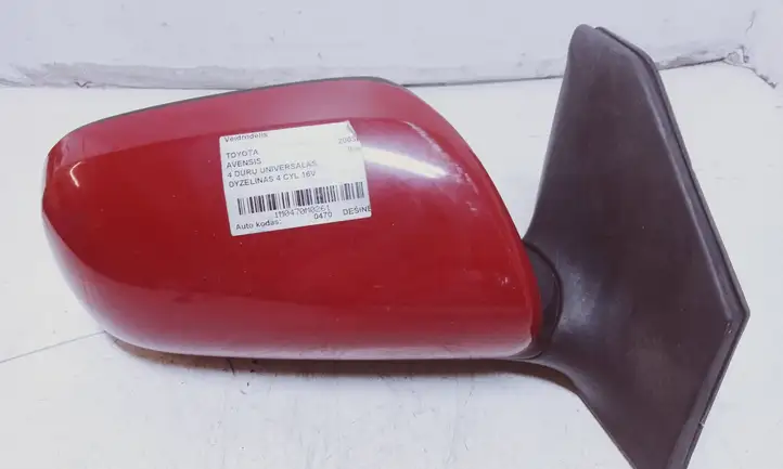Toyota Avensis T250 (2003 - 2006) Боковое зеркало с электроприводом — фото 2