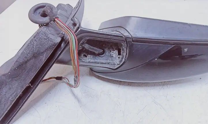 BMW 5 E60 E61 (2004 - 2010) Боковое зеркало с электроприводом — фото 6