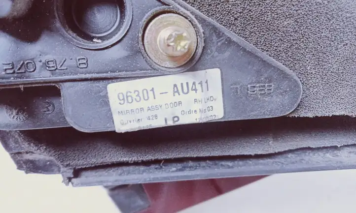 Nissan Primera (2001 - 2008) 96301AU411 Боковое зеркало с электроприводом — фото 6